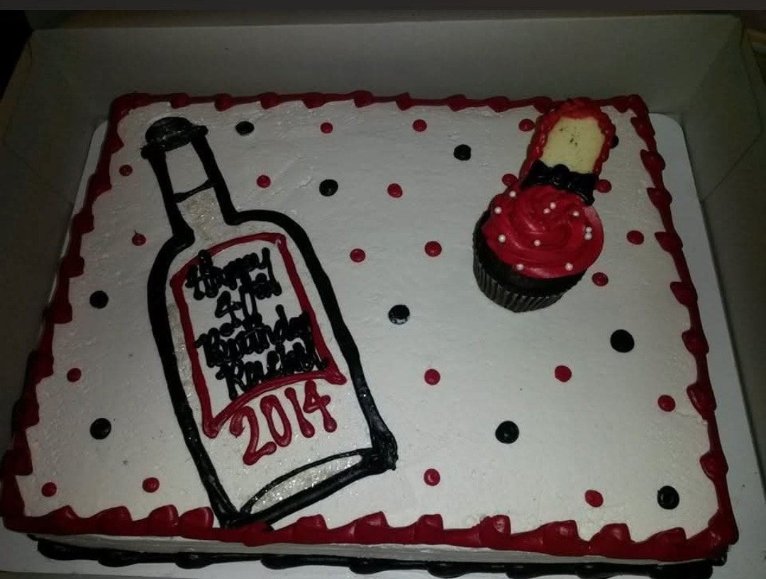 Heels & Wine — Birthday Cake