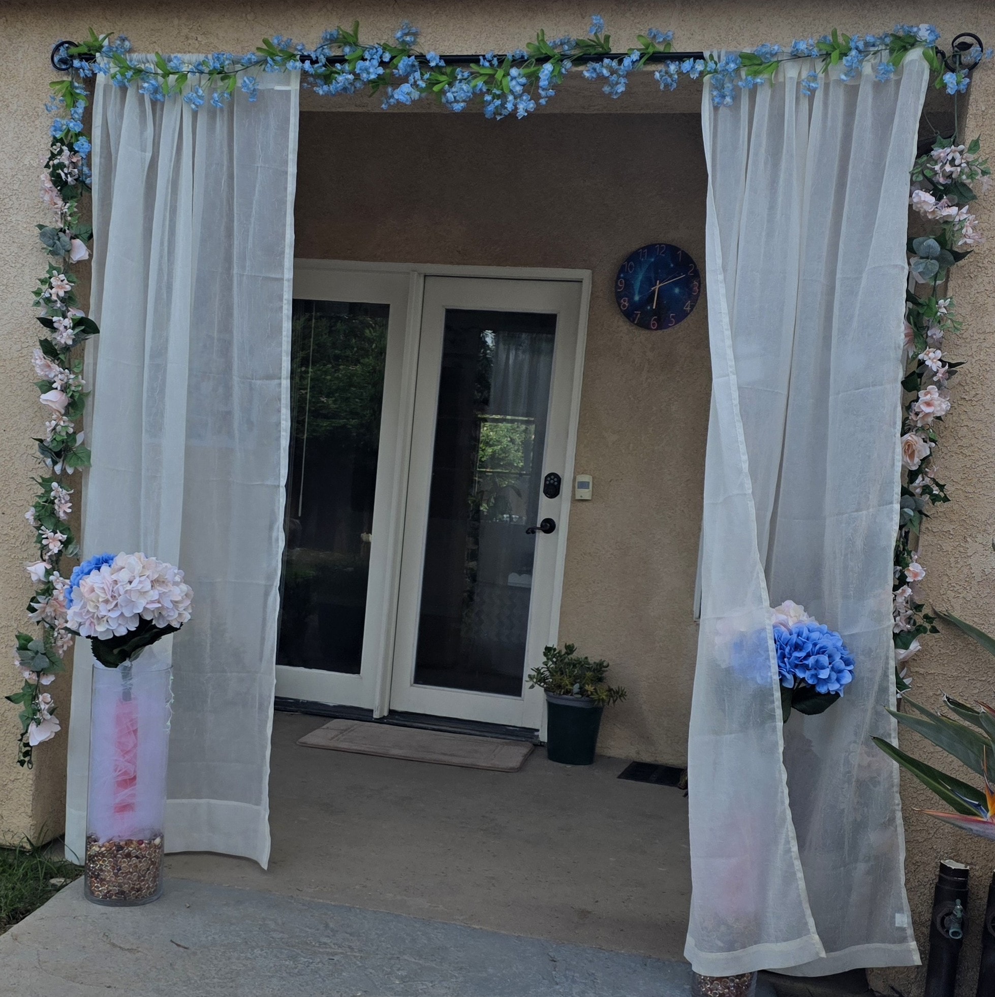 5th Anniversary — Floral Ceremony Arch